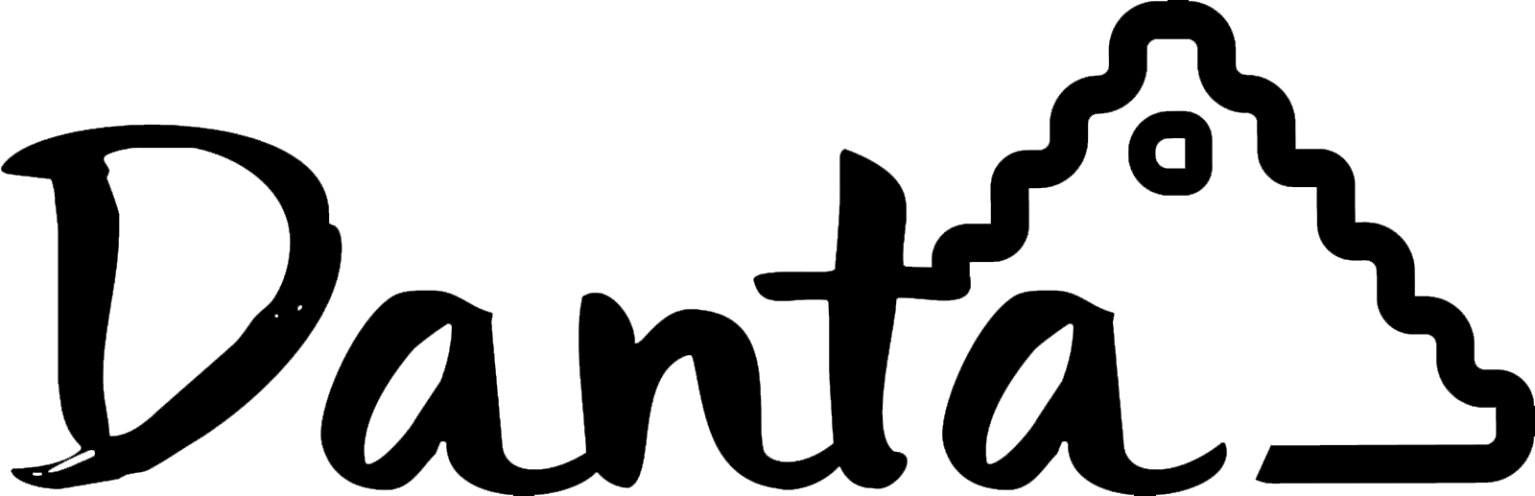 LOGO DANTA Negro Transparente